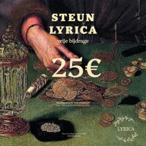 Ik wil Lyrica extra steunen met 25 euro