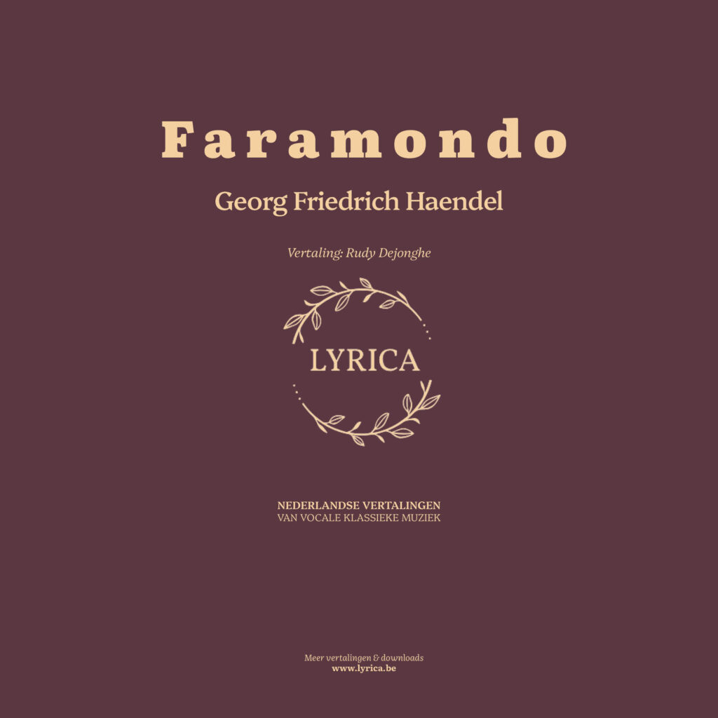 Faramondo G.F. Haendel