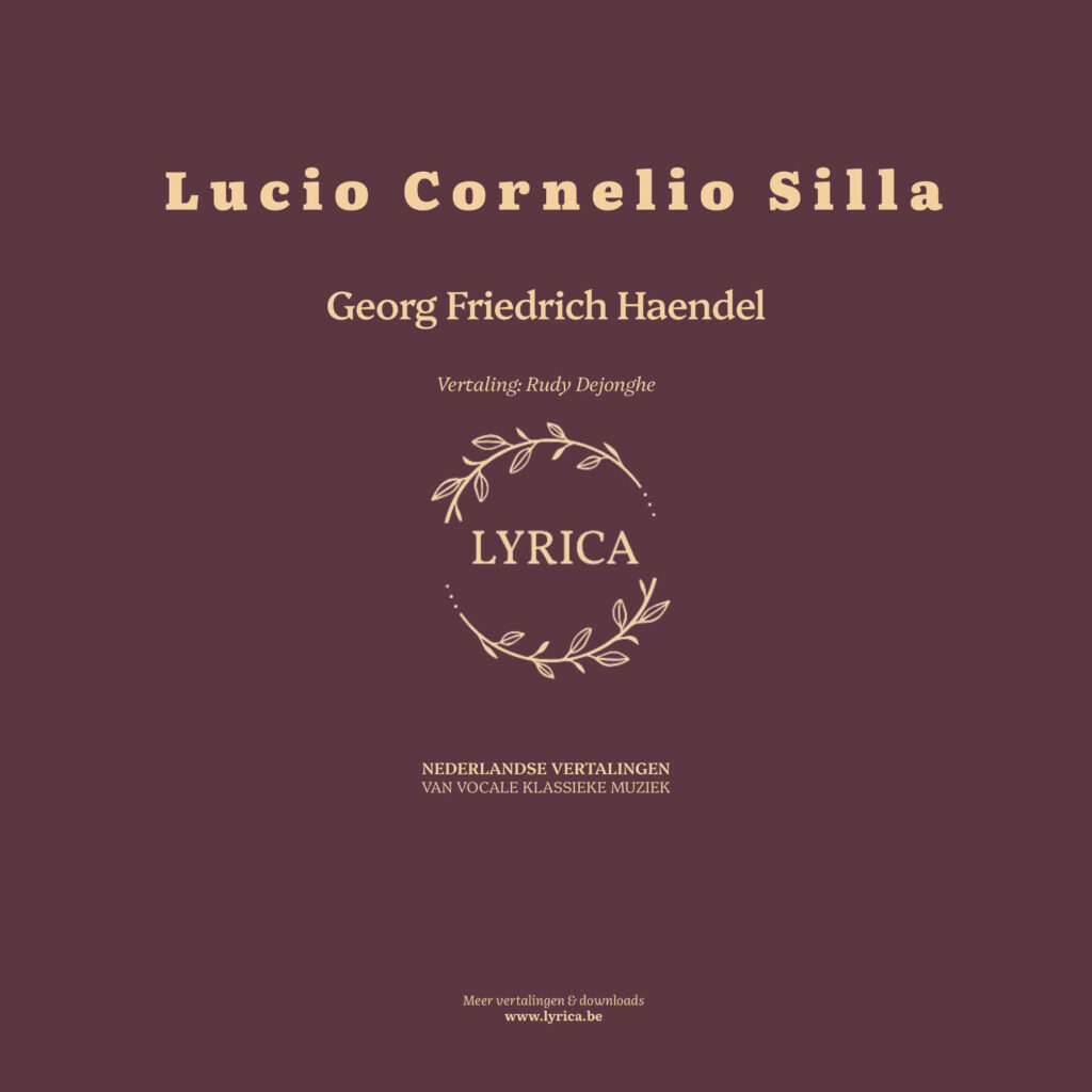 Lucio Cornelio Silla, HWV 10 (G. F. Haendel)