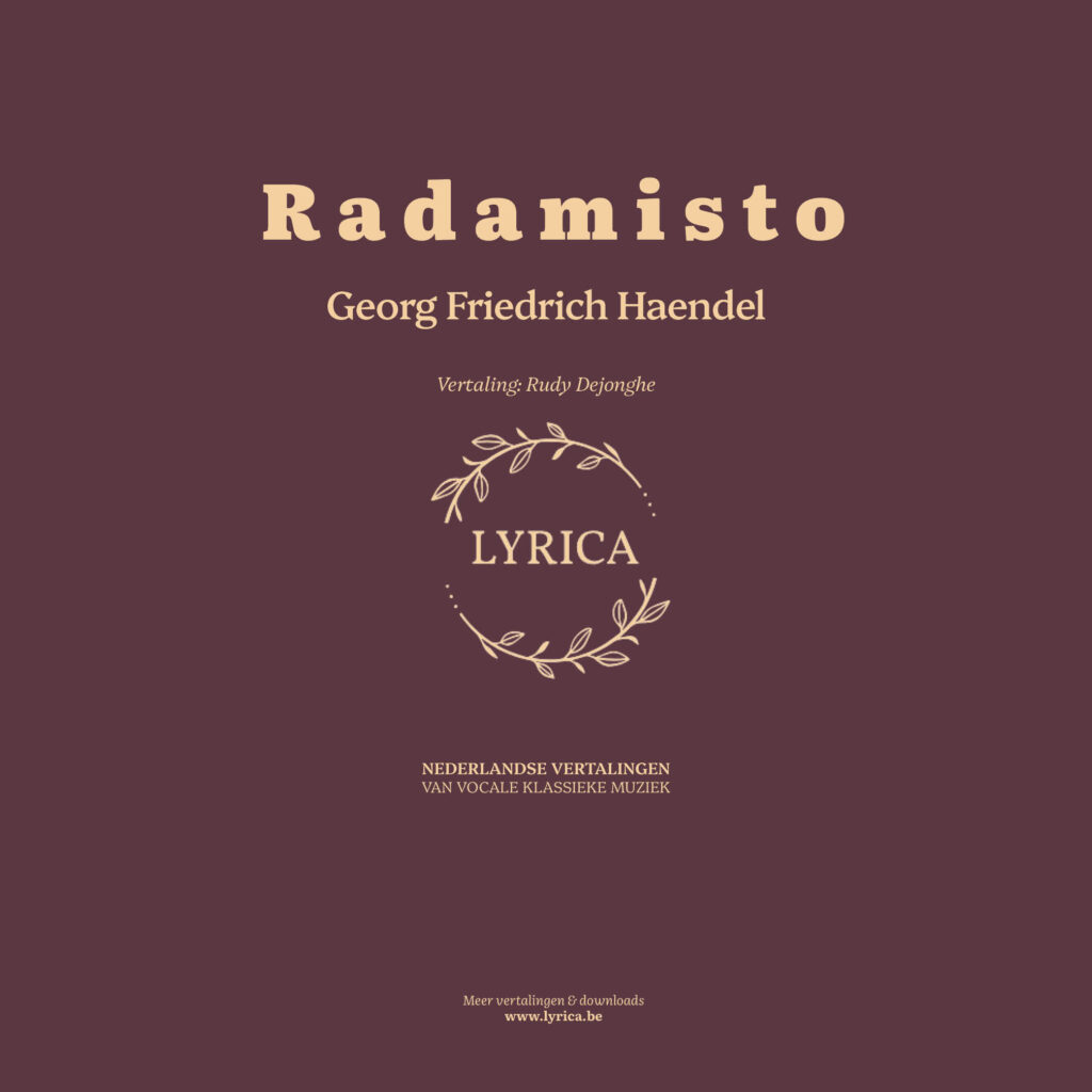 Radamisto, HWV 12 (G. F. Haendel)
