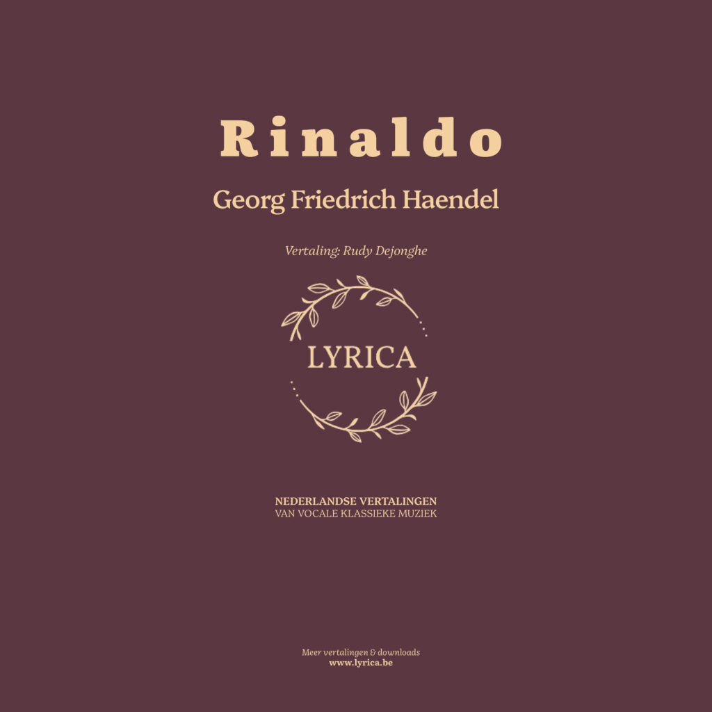 Rinaldo, HWV 7 (G. F. Haendel)