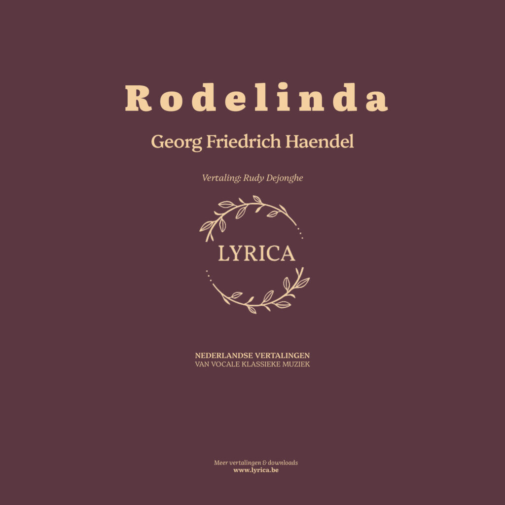 Rodelinda, HWV 19 (G. F. Haendel)