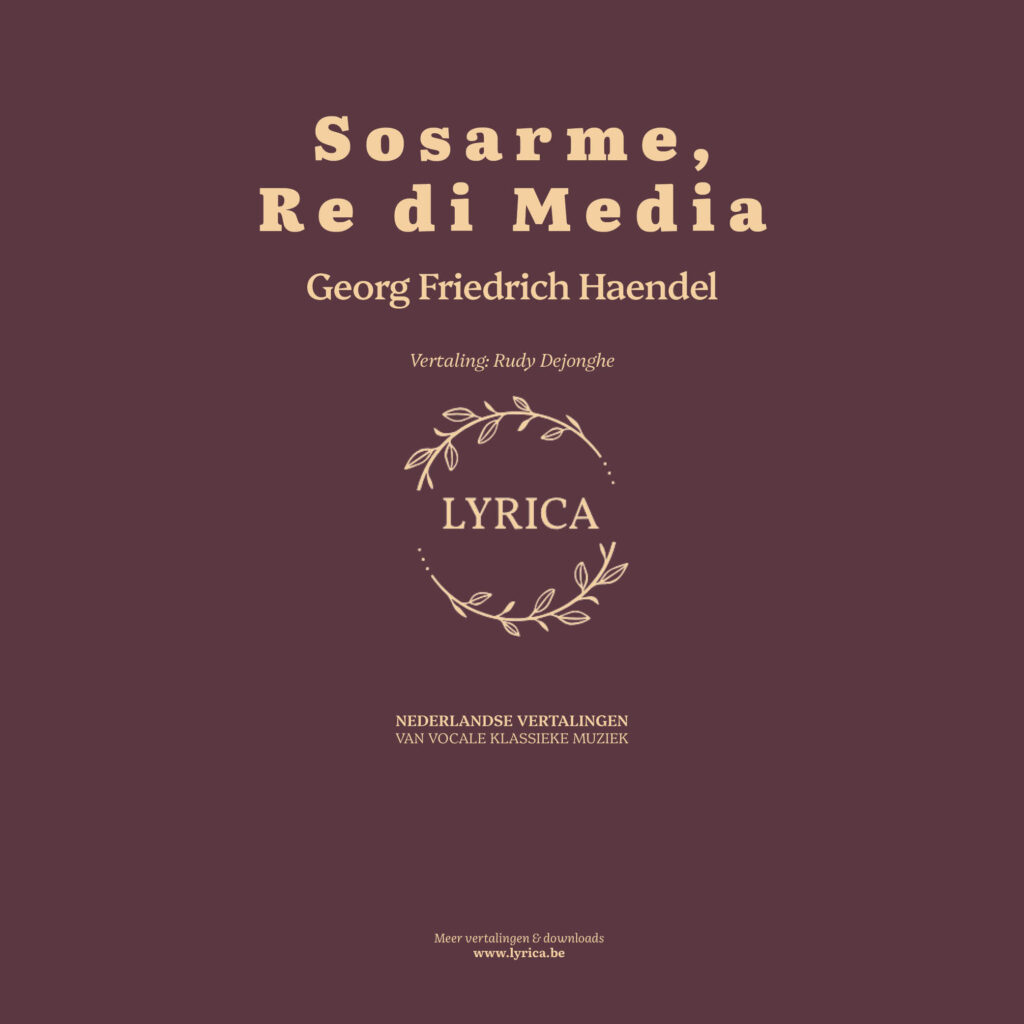 Sosarme, Re di Media, HWV 30 (G. F. Haendel)