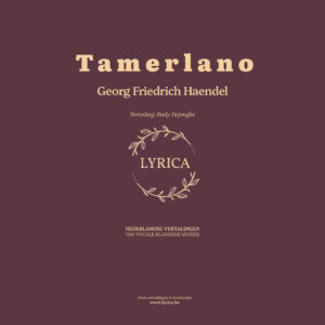 Tamerlano, HWV 18 (G. F. Haendel)