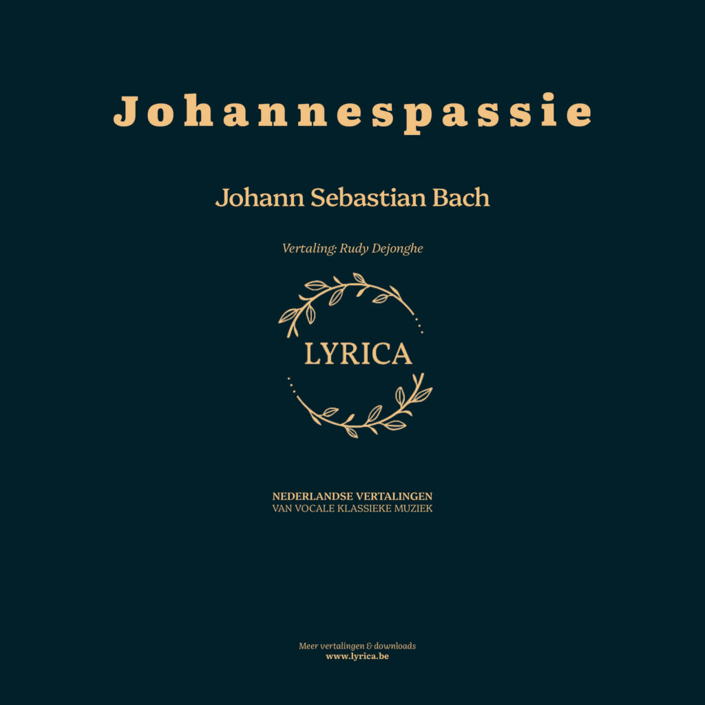 Johannespassie Bach