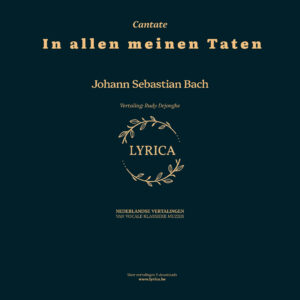 In allen meinen Taten BWV 97 (J.S. Bach)