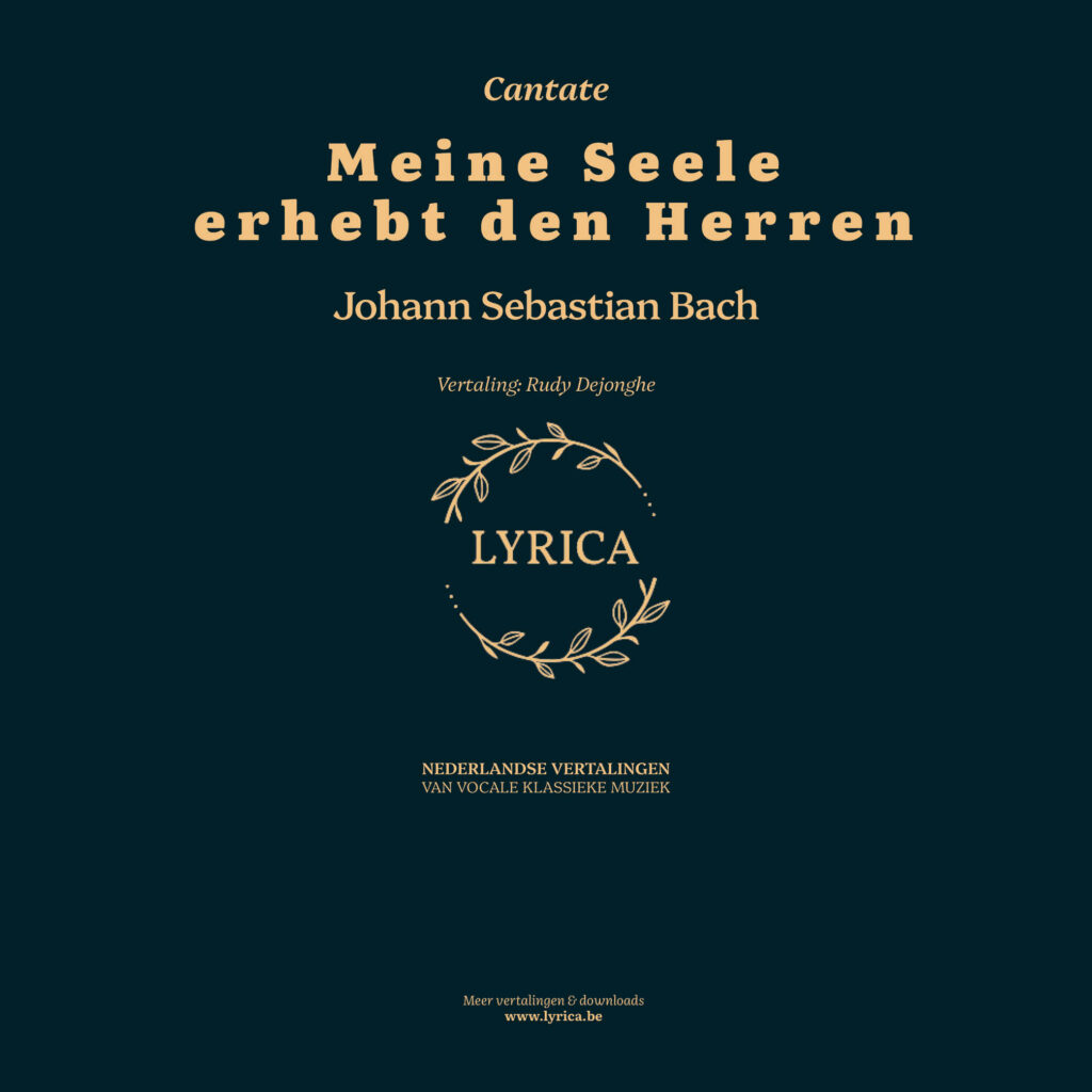 Meine Seel erhebt den Herren BWV 10 (J.S. Bach)