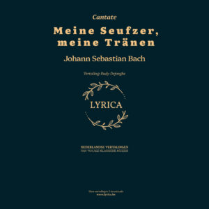 Meine Zeufzer meine Tränen BWV 13 (J.S. Bach)