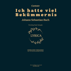 Ich hatte viel bekümmernis BWV 21 (J.S. Bach)