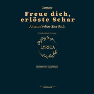 Freue dich, erlöste Schar BWV 30 (J.S. Bach)