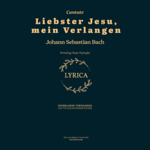 Liebster Jesu, mein Verlangen BWV 32 (J.S. Bach)