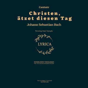 Christen, ätzet diesen Tag BWV 63 (J.S. Bach)