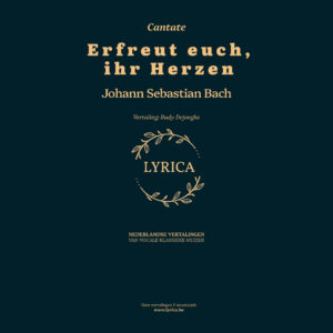Erfreut euch, ihr Herzen BWV 66 (J.S. Bach)