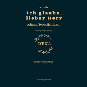 Ich glaube, lieber Herr BWV 109 (J.S. Bach)