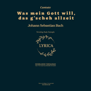 Was mein Gott will, das g'scheh allzeit BWV 111 (J.S. Bach)