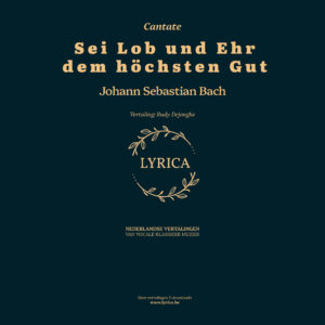 Sei Lob und Ehr dem höchsten Gut BWV 117 (J.S. Bach)