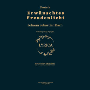 Erwünschtes Freudenlicht BWV 184 (J.S. Bach)