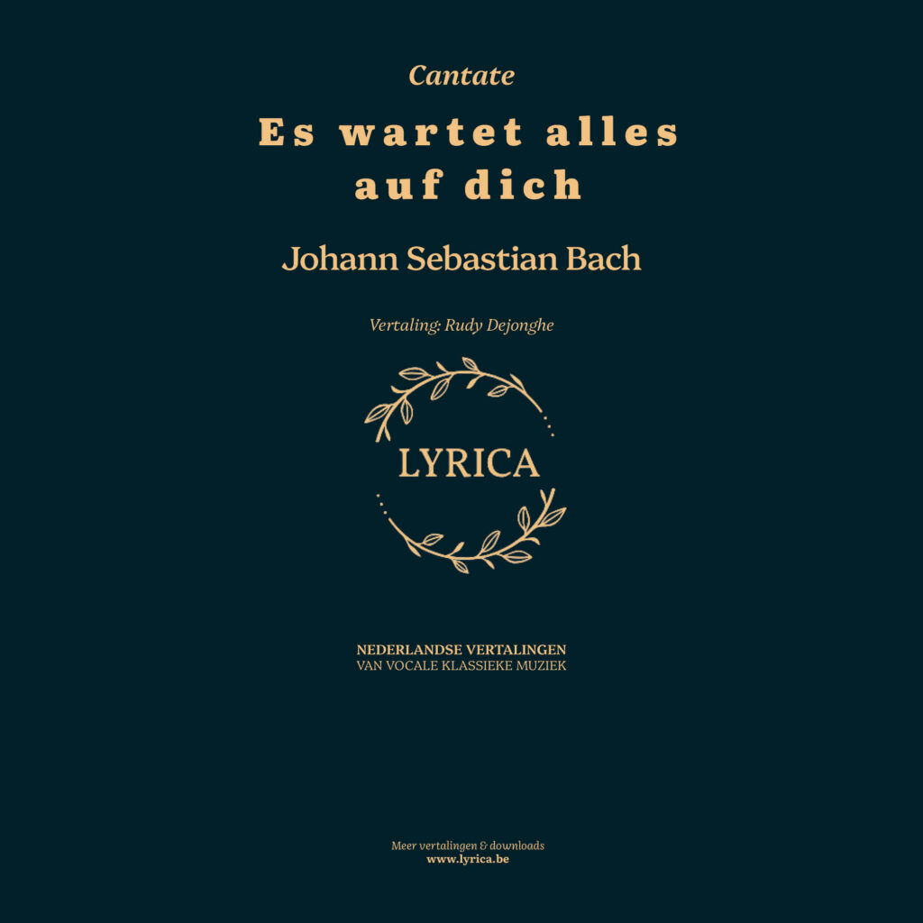 Es wartet alles auf dich BWV 187 (J.S. Bach)