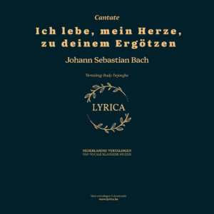 Ich lebe, mein Herze zu deinem Ergötzen BWV 145 (J.S. Bach)