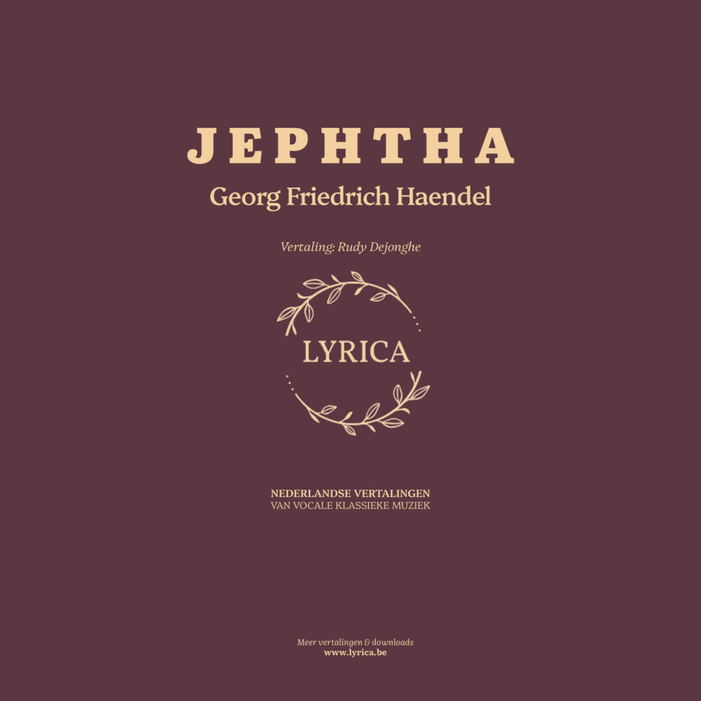 Jephtha, HWV 70 (G. F. Haendel)