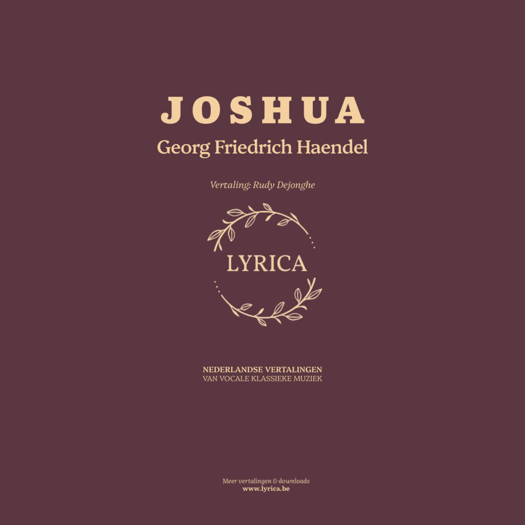 Joshua, HWV 64 (G. F. Haendel)