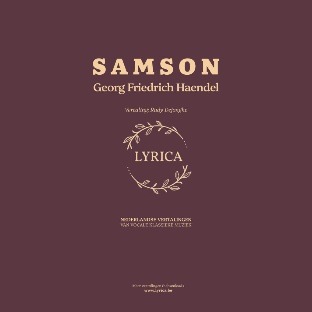 Samson, HWV 57 (G. F. Haendel)