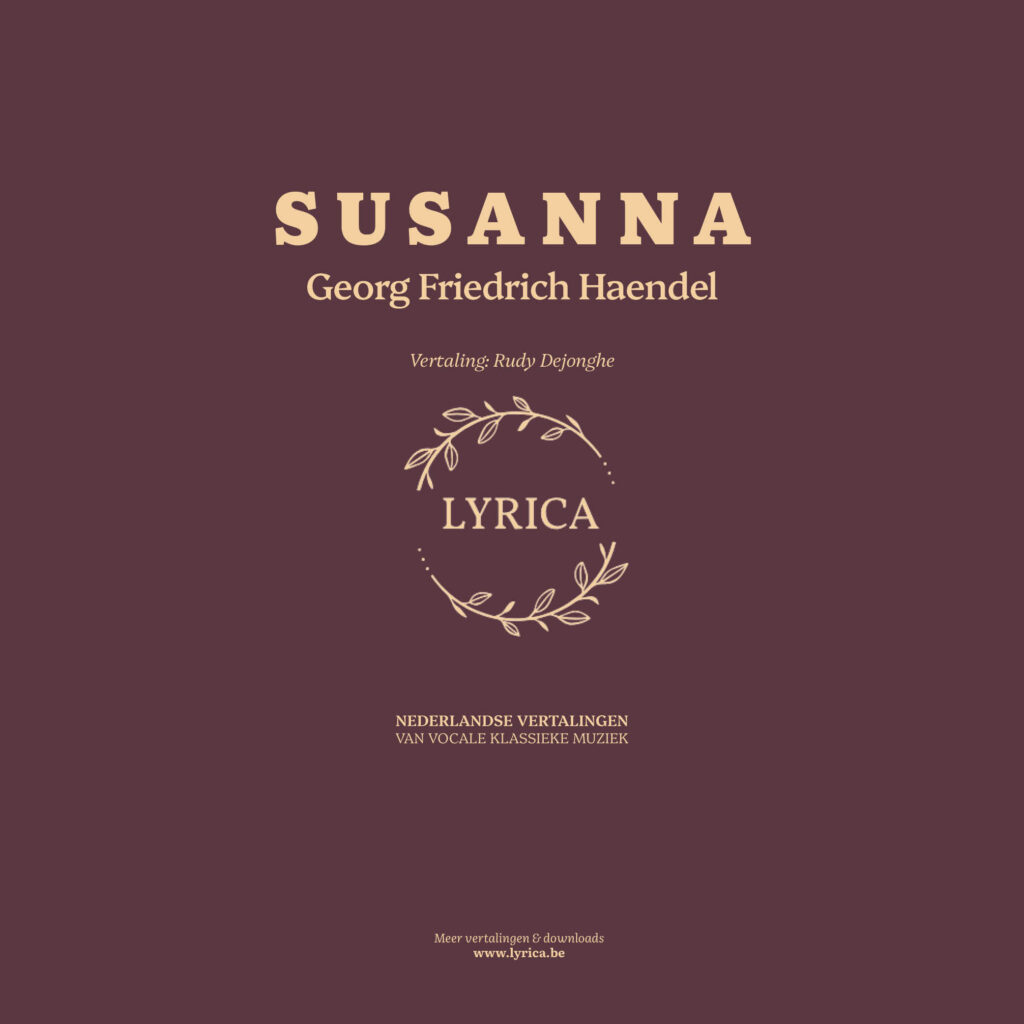 Susanna, HWV 66 (G. F. Haendel)