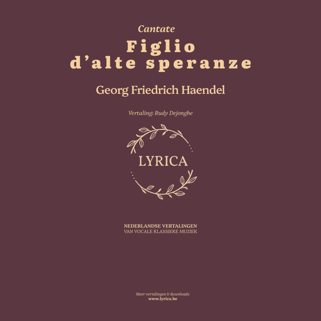 Figlio d'alte speranze (G. F. Haendel)