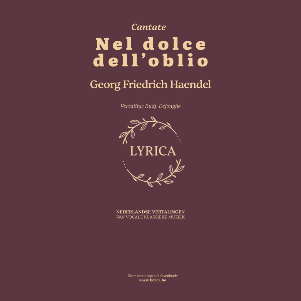Nel dolce dell'oblio (G. F. Haendel)