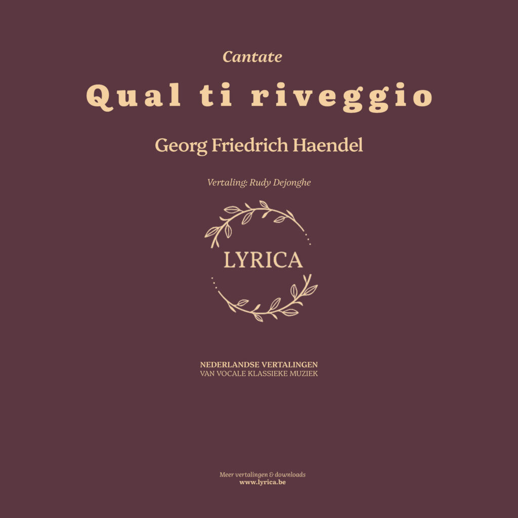 Qual ti riveggio (G. F. Haendel)