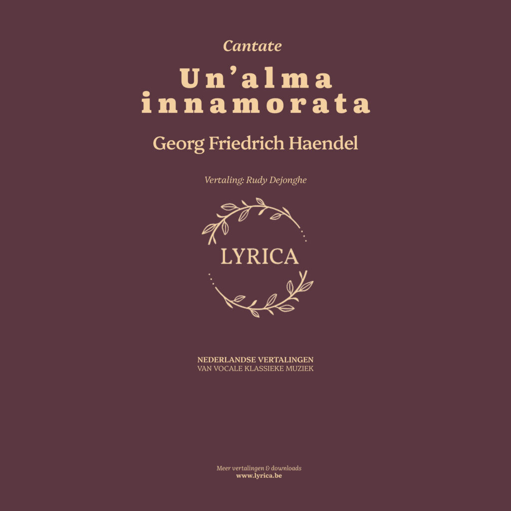 Un'alma innamorata (G. F. Haendel)