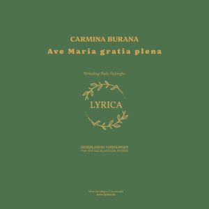 Ave Maria gratia plena (Carmina Burana)